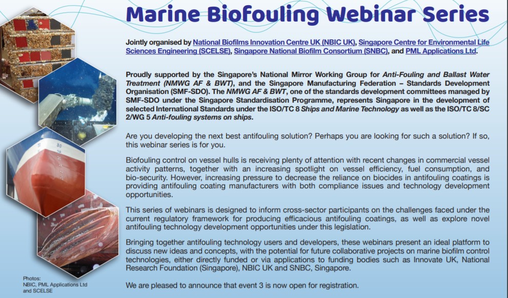 ALVIM Biofilm Monitoring Technologies at Marine Biofouling Webinar Series